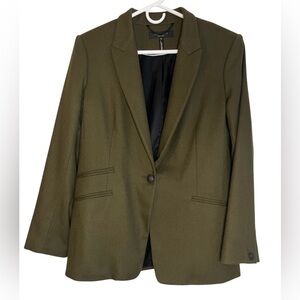 Rag and Bone women’s size 12 classic Duke blazer in olive green